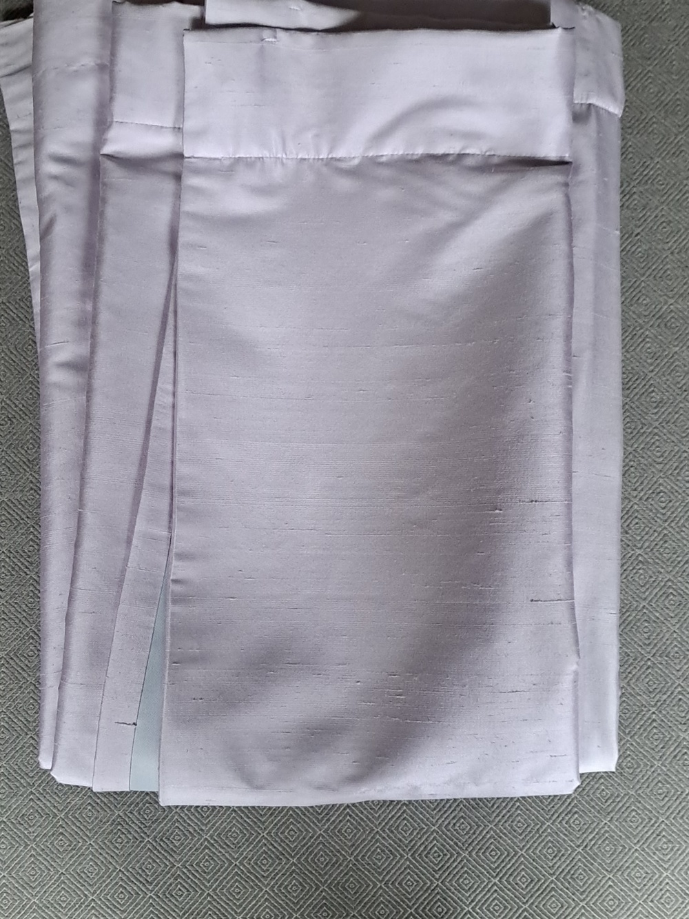 Potter Barn Kids - Lavender Silk Drapes - 2 Panels